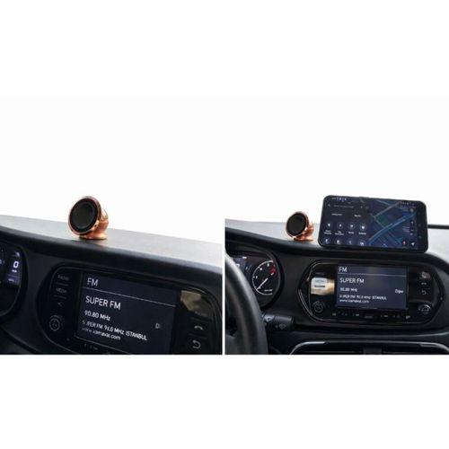 Metal Telefon Tutucu Torpidoya Yapışan Mıknatıslı