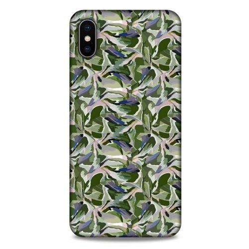 Kamuflaj 60 Apple iPhone XS Max Kılıf Silikon Kapak
