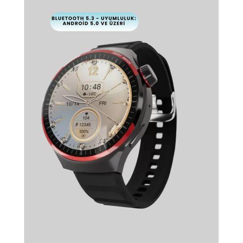 Nfc Destekli Akıllı Saat Amoled Ekranlı Şık Tasarım