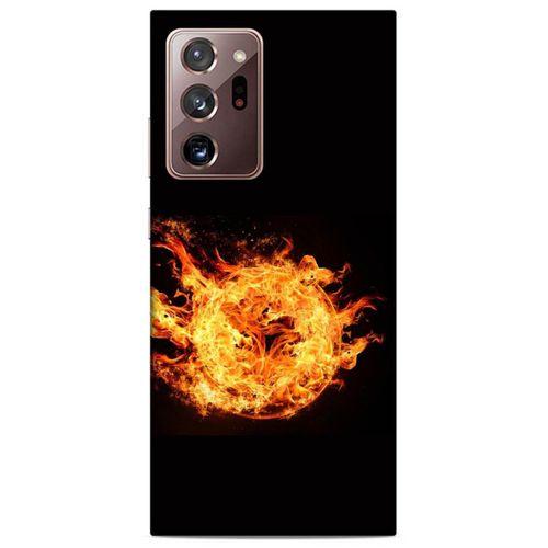 Lopard Samsung Galaxy Note 20 Ultra Uyumlu Kılıf FireX (31) TPU Kılıf Fireball