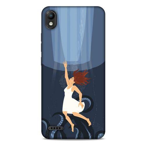 LG K20 2019 Kılıf Depresyon (43) Thin Fit Kılıf Mavi Tonları