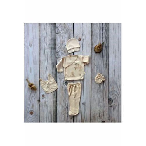 Organik % 100 Pamuk 5'li Hastane Çıkış Seti