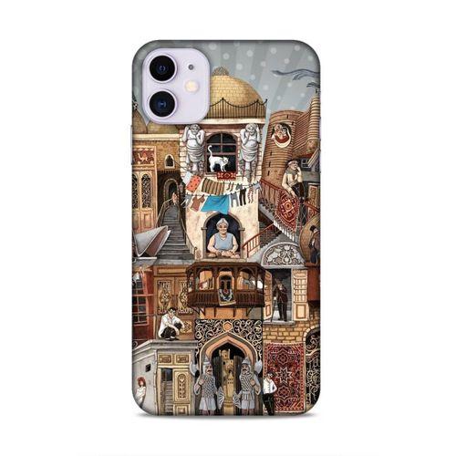 Apple Iphone 11 Uyumlu Kılıf Azarbaijan (49) Ultra Silikon Kılıf Şehir Simgeleri