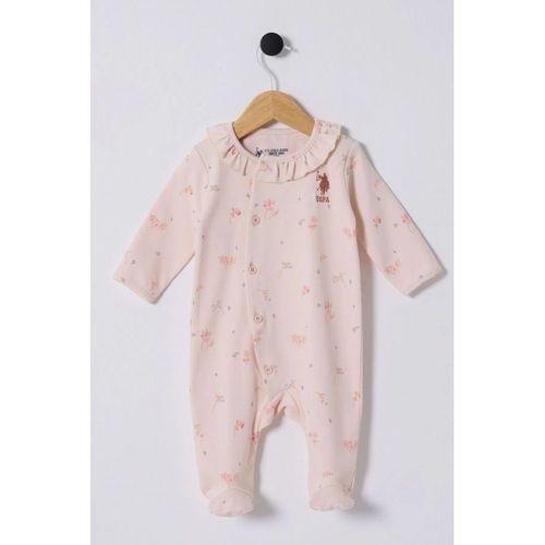 U.S Polo Bebek Tulum USB2355 Toz Pembe