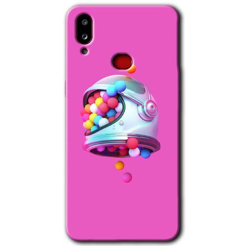 Potkal Hediye Fabrikası Samsung Galaxy A10s HD Baskılı Kılıf + 9D Tam Ekran Koruyucu - Uzay Başlığı