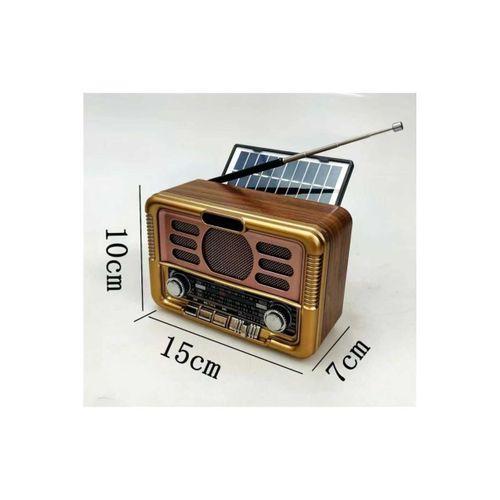 Rt-671 Usb Bt Radyo Solar Paneli Müzik Çalar