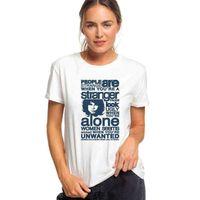 The Doors Baskılı Beyaz Kadın Tshirt
