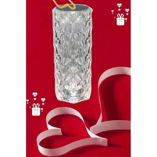 Sevgililer Günü İçin Hediye Kristal Lamba Sevgiliye Hediye Usb Şarjlı Gece Lambası