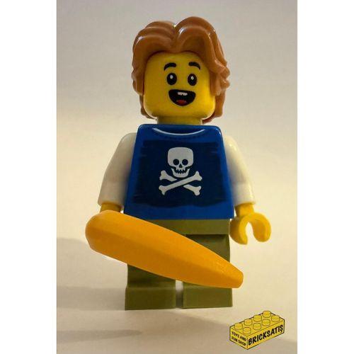 Orjinal Lego Minifigür Boy with Banana