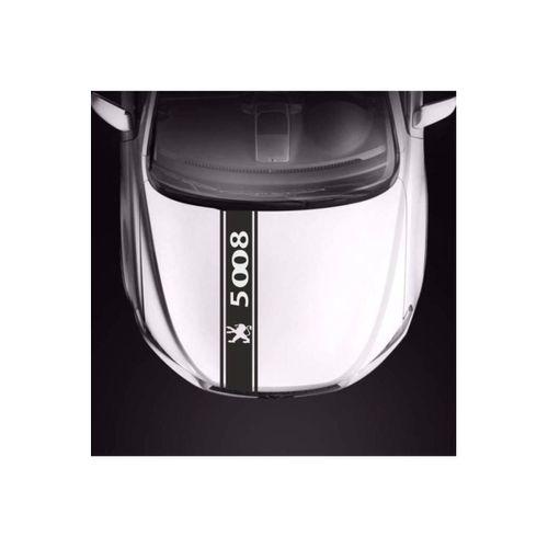 Peugeot 5008 İçin Uyumlu Aksesuar Oto Kaput Şerit Sticker