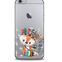 Zoologix (49) Apple Iphone 6 Şeffaf Kılıf Silikon Desenli