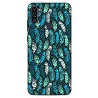 Samsung Galaxy M11 Kılıf Desenli Özel Seri Tüyler (46) Core Armor Kılıf