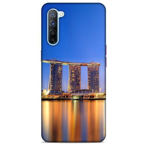 Oppo Reno 3 Kılıf Dünya Mimarisi (46) Core Armor Kılıf Marina Bay Sands Singapur