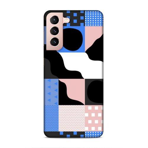 Samsung Galaxy S21 Uyumlu Kılıf Insomnia (44) Tough Armor Kılıf Mavi Siyah