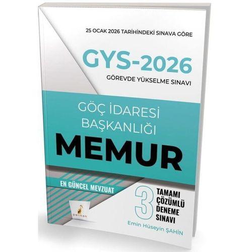 2026 GYS Göç İdaresi Başkanlığı Memur Tamamı Çözümlü 3 Deneme Sınavı Pelikan