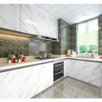 Mermer Desenli Yapışkanlı Tezgah Folyosu 5 Mt.