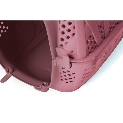 Imac Carry Sport Metal Kapılı Evcil Hayvan Taşıma Çantası Pembe 48,5x34x32cm