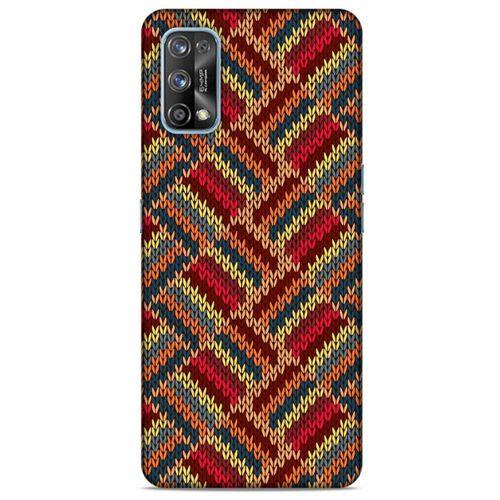 Kazak (35) Desenli Silikon Kapak Oppo Realme 7 Pro Kılıf