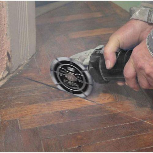 CAT DA09001 115mm Profesyonel Beton, Tuğla, Parke Taşı Elmas Kesme Diski (Soketli, Aralıklı Kenar)