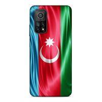 Xiaomi Mi 10T 5G Uyumlu Kılıf Azarbaijan (36) Glitter Kılıf Tam Bayrak