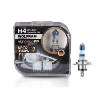 Wolfram H4 Ampul NV +%150 Fazla Işık ve %20 Beyaz Işık 12V 60/55W