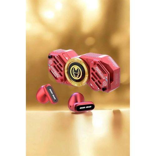 Kırmızı Kablosuz Bluetooth Kulaklık Stres Çarklı  Kulaklığı