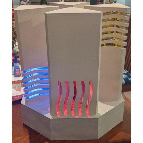 LED Işıklı 5. Eleman Taş Hoparlörler - 5123673