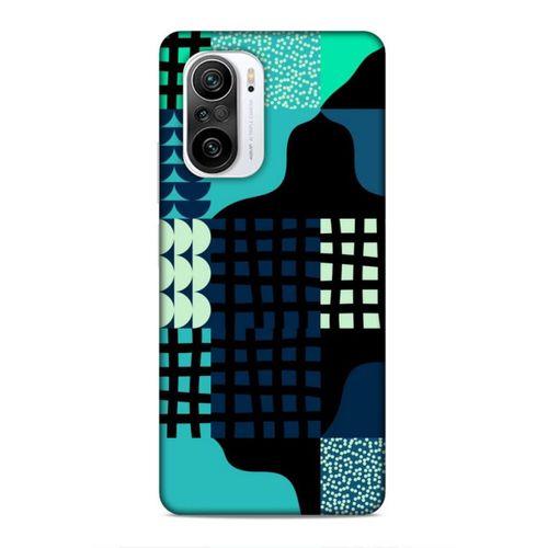 Xiaomi Redmi K40 Uyumlu Kılıf Insomnia (17) Tasarım Kılıf Yeşil Lacivert
