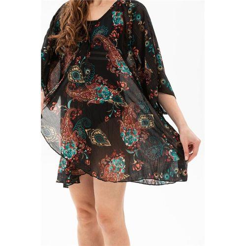 Side Vual Yazlık Pareo Yesil 6142