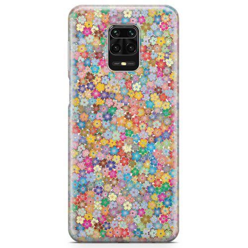 Xiaomi Redmi Note 9 Pro Kılıf Minik Çiçekler Arka Kapak Koruma Desenli Full Koruyucu