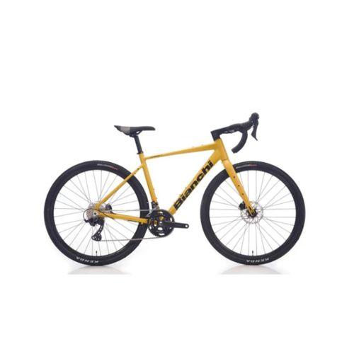Bianchi Nirone 7 Hidrolik Fren Gravel Bisiklet Sarı 50 cm