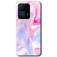 MRCİLETİSİM Xiaomi Mi Mix 4 Kılıf HD Desen Baskılı Arka Kapak+Temperli Cam - Kabarmış Leke