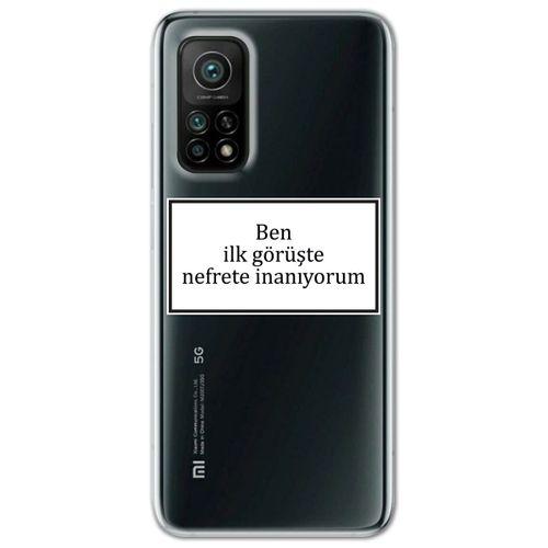 Xiaomi Mi 10T Kılıf HD Yazı Baskılı Silikon Arka Kapak - Yazı 13