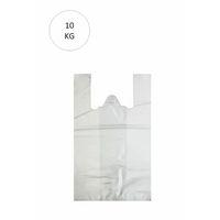 Beyaz Atlet Poşet Orta Boy 29x50 cm Takriben 850 Adet 10 Kg