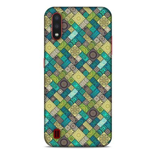 Ethnic Culture (31) Samsung Galaxy A01 Kılıf Silikon Kapak Desenli