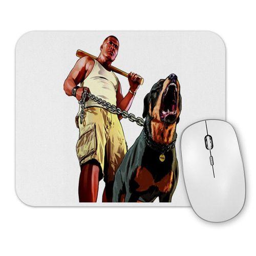 Boy And Dog Rotfaydır Mouse Pad