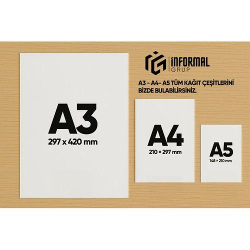 İnformal Fotokopi Kağıdı Premium Kalite A4 80 gr 150 Yaprak 1  Hamur