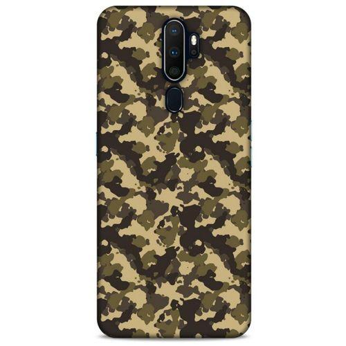 Kamuflaj 54 Oppo A5 2020 Kılıf Silikon Kapak