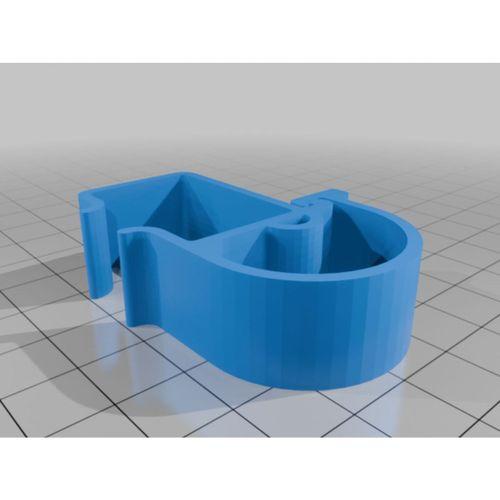 Çift Monitör Kolu Kablo Tutucu 3D Baskı (Bu ürün Sadece Plastik parçadır - Almadan Önce Soru Sorabilirsiniz)