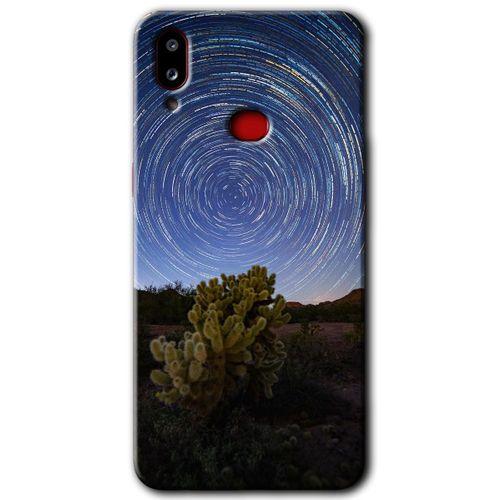 Galaxy A10s Kılıf HD Desen Baskılı Arka Kapak - Eclipse Sky