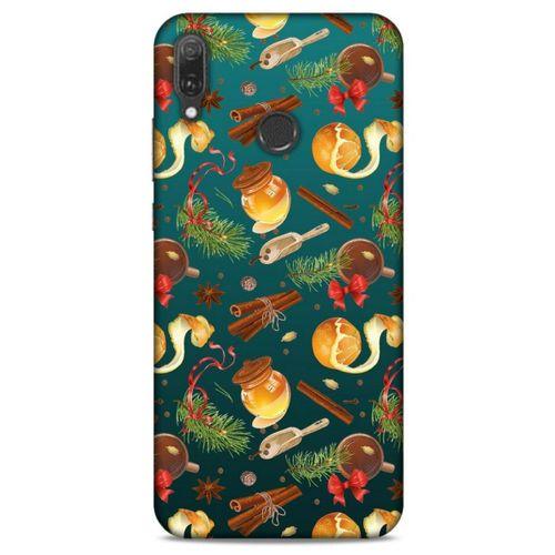 Frutix Portakal 01 Huawei Y9 2019 Kılıf Desenli Silikon