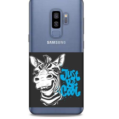 Zoologix (61) Samsung Galaxy S9 Plus Şeffaf Kılıf Silikon Desenli
