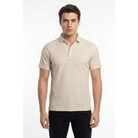 Erkek Polo Yaka Kısa Kollu Tişört Regular Kalıp T6015 BGL-ST05552