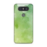 LG Q60 Kılıf Yesil Hayaller Arka Kapak Silikon Koruma Full Koruyucu