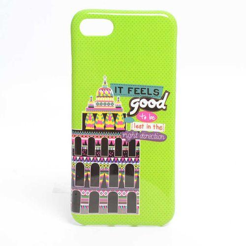 Apple iPhone 7 Kılıf Zore Şehirli Desenli Silikon