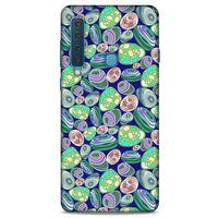 Samsung Galaxy A9 2018 Kılıf Baskılı Özel Seri Taşlı (15) Antişok Kılıf