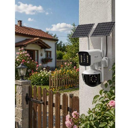 Güneş Enerjili Arsa Kamerası 4g Sım Kartlı Gece Görüşlü Solar Kamera 2 Yıl Garantili