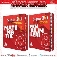 Örnek Akademi 8.Sınıf Süper İkili Matematik ve Fen Bilimleri Seti 2 Kitap