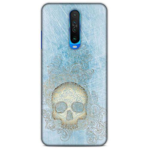 Lopard Xiaomi Redmi K30 5G Uyumlu Kılıf Tattoo's (18) Telefon Kılıfları Mavi