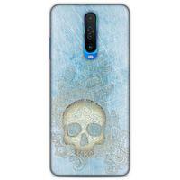 Lopard Xiaomi Redmi K30 5G Uyumlu Kılıf Tattoo's (18) Telefon Kılıfları Mavi